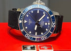 Tissot Seastar 1000 Powermatic 80 Blue Dial Blue Nylon Strap Watch for Men - T120.407.37.041.00