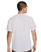 Men's Dri-FIT ADV Short-Sleeve Stride Running Top :White | Reflective Silver