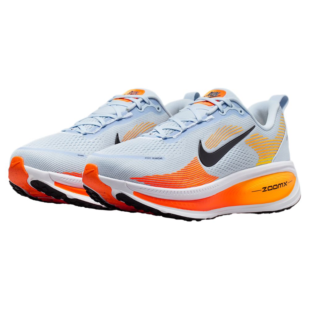 Vomero 18 Wide Men's :Hydrogen Blue | Laser Orange