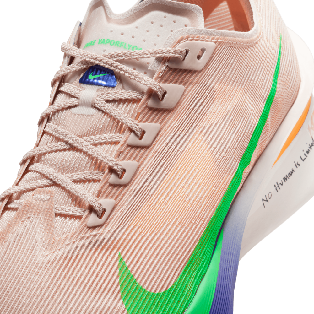 ZoomX Vaporfly Next% 4 "Eliud Kipchoge" Men's :Silt Red | Green Shock