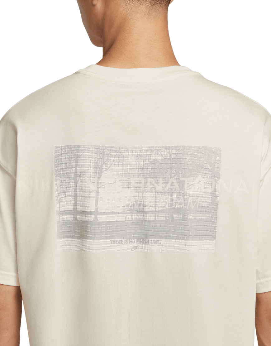 Men's Nike M90 Running T-Shirt :Soft Pearl