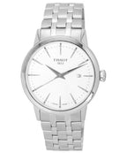 Tissot Classic Dream Silver Dial Silver Steel Strap Watch for Men - T129.410.11.031.00