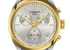 Tissot PR 100 Chronograph Silver Dial Two Tone Steel Strap Watch for Men - T150.417.22.031.00