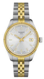 Tissot Ballade Quartz Silver Dial Two Tone Steel Strap Watch for Women - T156.210.22.031.00