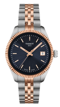 Tissot Ballade Quartz Blue Dial Two Tone Steel Strap Watch for Women - T156.210.22.041.00