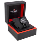 Tissot Seastar 1000 Quartz Black Dial Black Steel Strap Watch for Men - T120.410.33.051.00