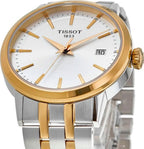 Tissot Classic Dream Silver Dial Two Tone Steel Strap Watch for Men - T129.410.22.031.00