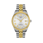 Tissot Ballade Powermatic 80 Cosc Silver Dial Two Tone Steel Strap Watch for Men - T156.408.22.033.00