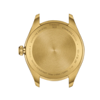 Tissot PR 100 Gold Dial Gold Steel Strap Watch for Women - T150.210.33.021.00