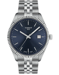 Tissot Ballade Quartz Blue Dial Silver Steel Strap Watch for Men - T156.410.11.041.00