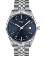 Tissot Ballade Quartz Blue Dial Silver Steel Strap Watch for Men - T156.410.11.041.00