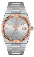 Tissot PRX Powermatic 80 18K Silver Dial Silver Steel Strap Watch for Men - T931.407.41.031.00