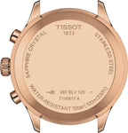 Tissot T-Sport Chrono XL Blue Dial Blue Leather Strap Watch for Men - T116.617.36.042.00
