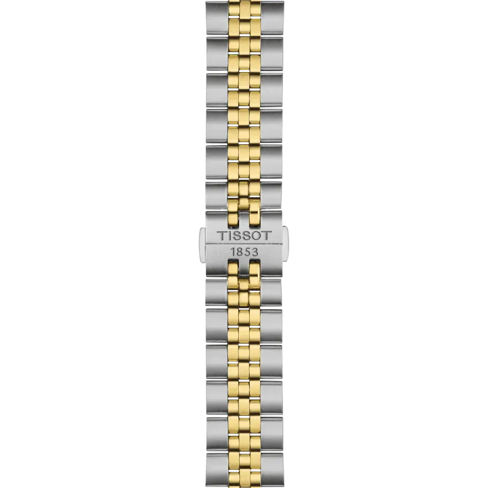 Tissot Ballade Quartz Silver Dial Two Tone Steel Strap Watch for Men - T156.410.22.031.00