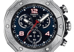 Tissot T Race Moto GP Limited Edition Chronograph Blue Dial Blue Rubber Strap Watch for Men - T141.417.17.047.00