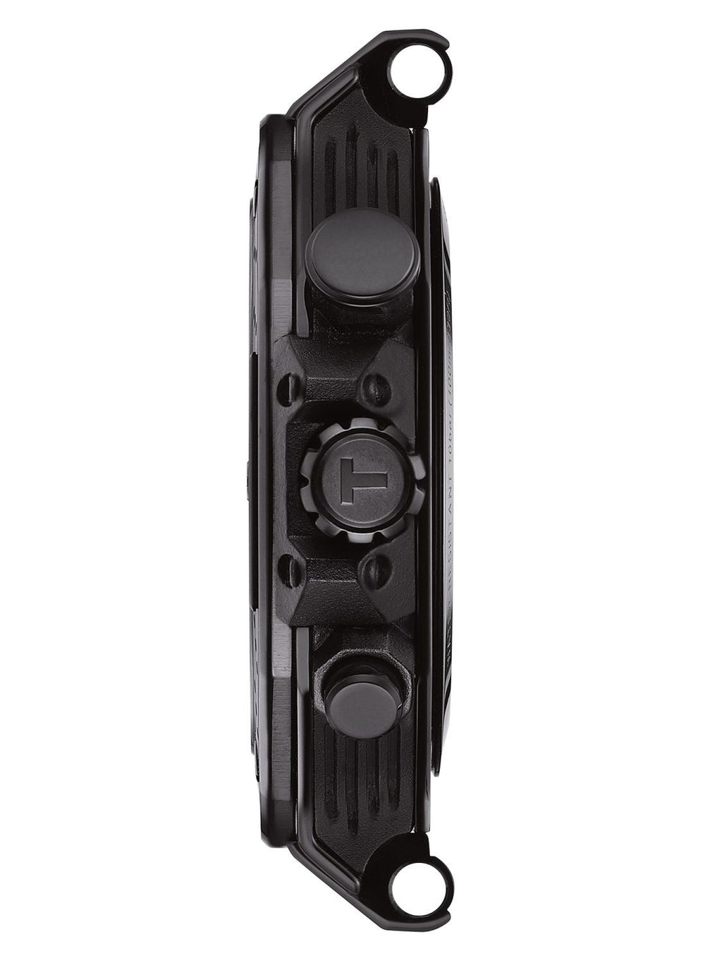 Tissot T-Race Chronograph Black Dial Black Rubber Strap Watch for Men - T141.417.37.061.00