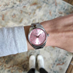 Tissot PR 100 Pink Dial Silver Steel Strap Watch for Women - T150.210.11.331.00