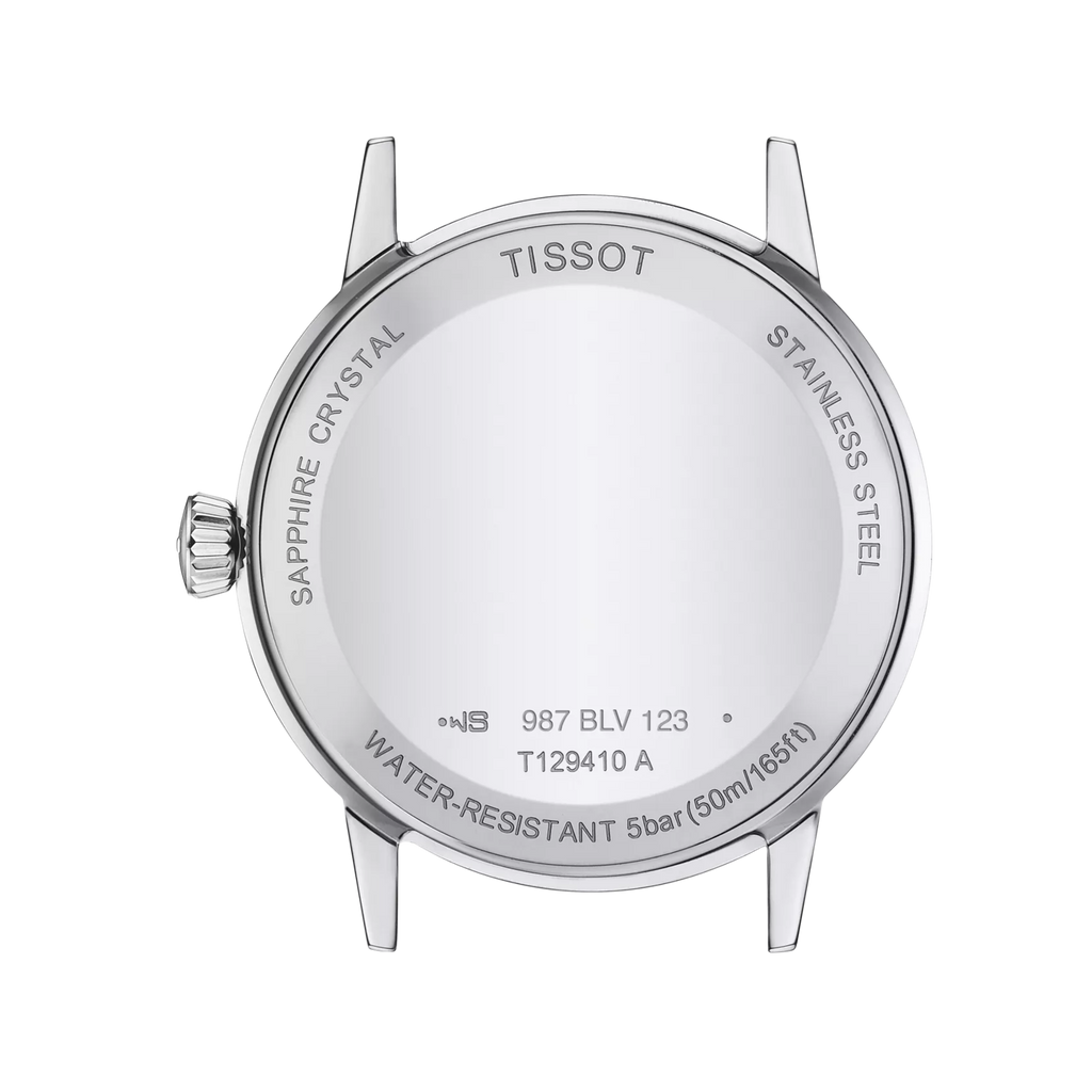 Tissot Classic Dream Silver Dial Silver Steel Strap Watch for Men - T129.410.11.031.00