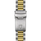 Tissot PR516 Chronograph Black Dial Two Tone Steel Strap Watch for Men - T149.417.22.051.00
