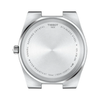 Tissot PRX Quartz Red Dial Silver Steel Strap Watch for Men - T137.410.11.421.00