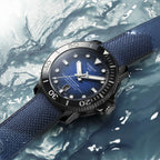 Tissot Seastar 2000 Professional Powermatic 80 Blue Dial Blue Nylon Strap Watch for Men - T120.607.37.041.00