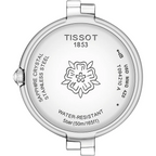 Tissot T-Lady Flamingo Diamonds Mother of Pearl Dial SIlver Steel Strap Watch for Women - T094.210.11.116.02