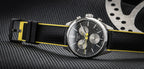 Tissot PR 100 Tour De France Chronograph Black Dial Silver Steel Strap Watch for Men - T150.417.11.051.00