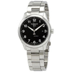 Tissot T-Sport Gent XL Black Dial Silver Steel Strap Watch for Men - T116.410.11.057.00