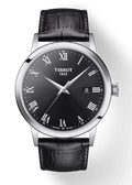 Tissot T Classic Dream Quartz Black Dial Black Leather Strap Watch for Men - T129.410.16.053.00