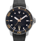Tissot Seastar 2000 Professional Powermatic 80 Black Dial Black Rubber Strap Watch for Men - T120.607.17.441.01