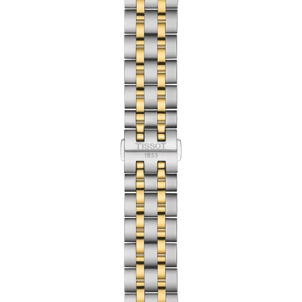 Tissot Classic Dream Silver Dial Two Tone Steel Strap Watch for Men - T129.410.22.031.00