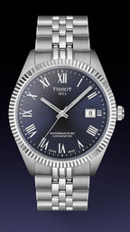 Tissot Ballade Powermatic 80 COSC Blue Dial Silver Steel Strap Watch for Men - T156.408.11.043.00