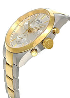 Tissot PR 100 Chronograph Silver Dial Two Tone Steel Strap Watch for Men - T150.417.22.031.00