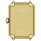 Tissot SRV Black Mother of Pearl Dial Black Leather Strap Watch for Women - T160.110.36.126.00