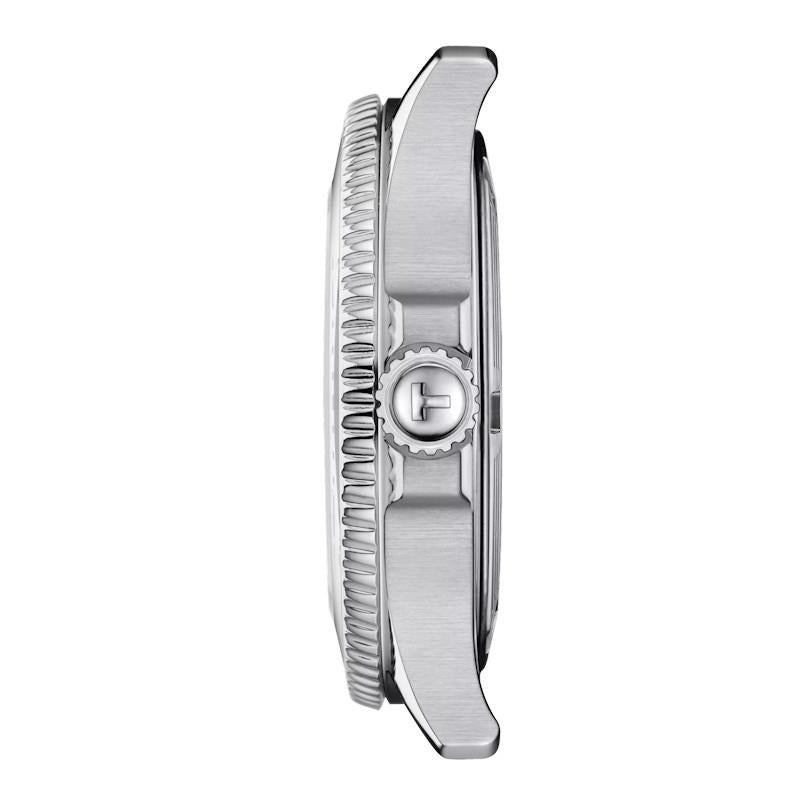 Tissot Seastar 1000 Chronograph Grey Dial White Rubber Strap Watch for Men - T120.217.17.011.00