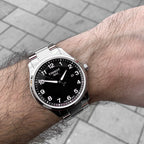 Tissot T-Sport Gent XL Black Dial Silver Steel Strap Watch for Men - T116.410.11.057.00
