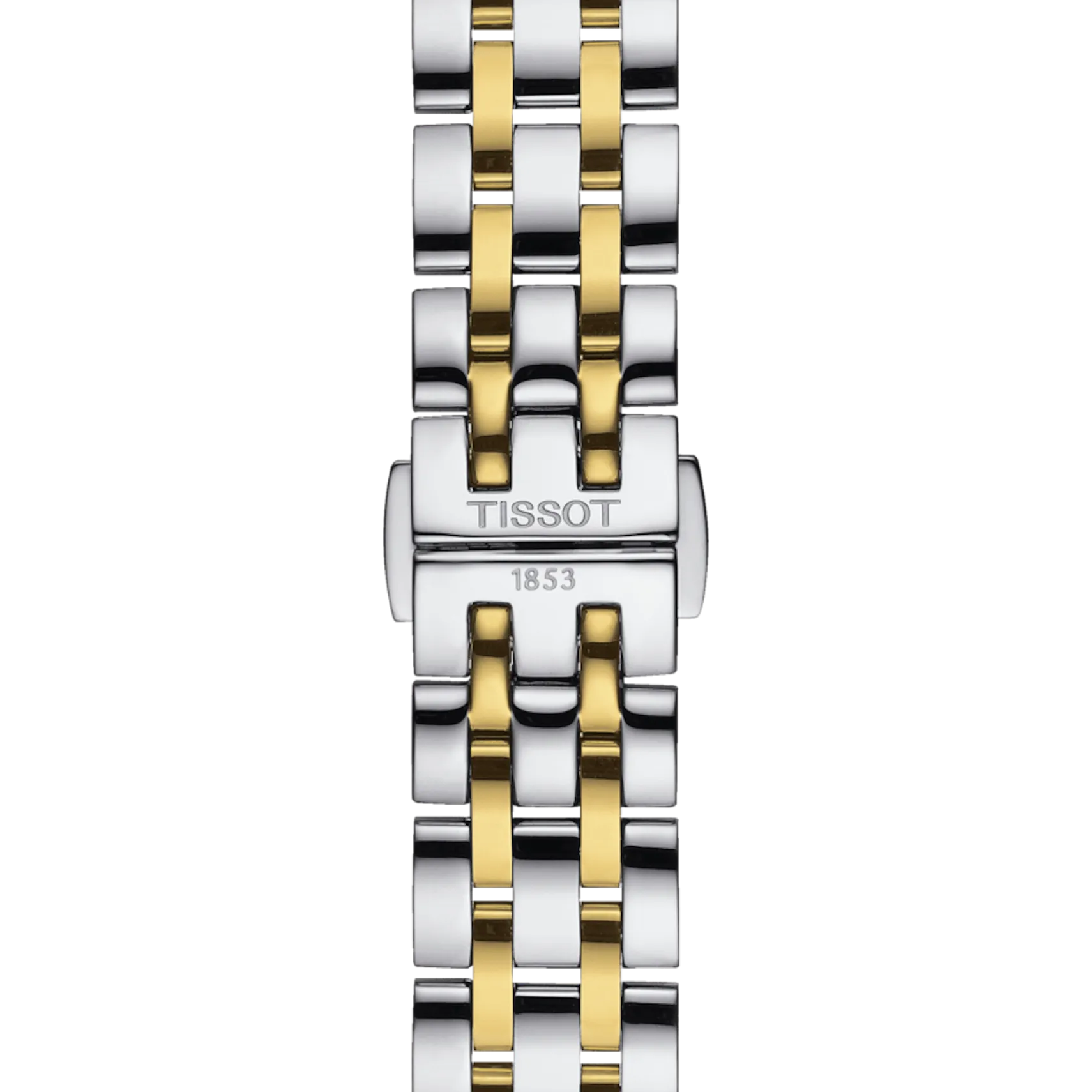 Tissot T Classic Dream Lady Silver Dial Two Tone Steel Strap Watch for Women - T129.210.22.031.00