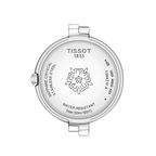 Tissot T-Lady Flamingo Diamonds Pink Dial Silver Steel Strap Watch for Women - T094.210.11.336.00