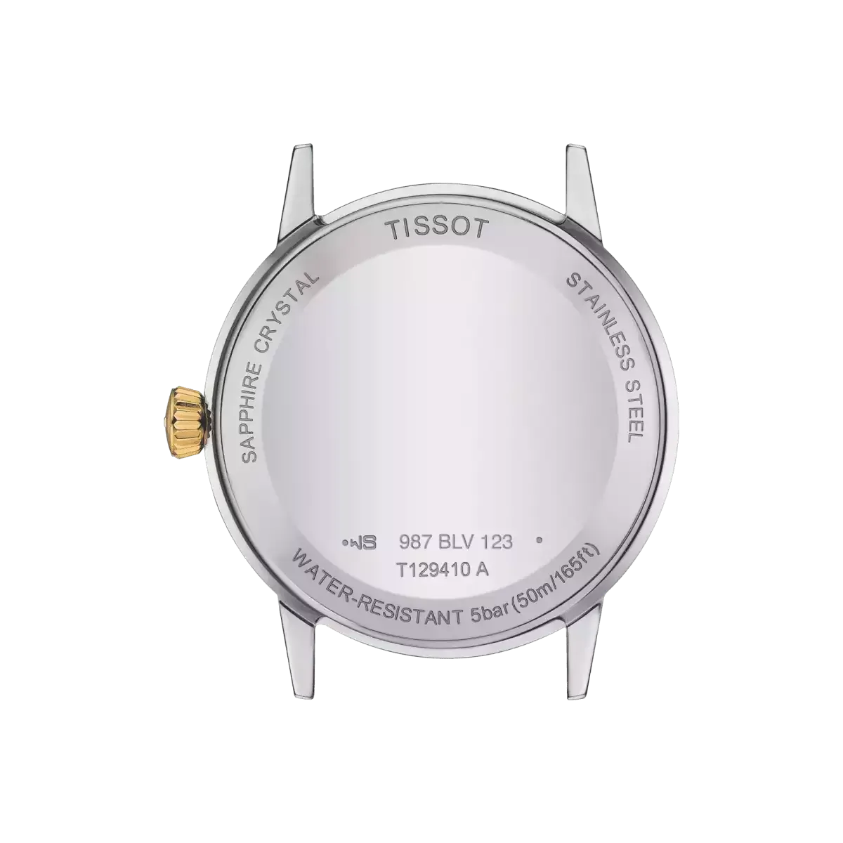 Tissot Classic Dream Silver Dial Two Tone Steel Strap Watch for Men - T129.410.22.031.00
