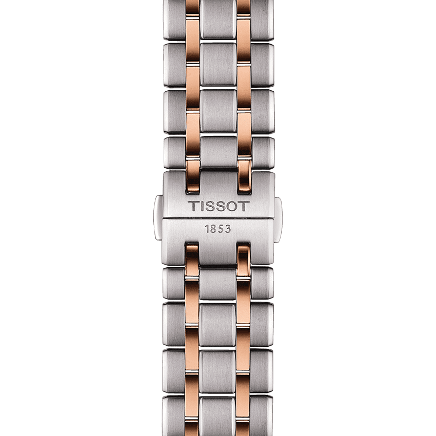 Tissot Tissot Chemin Des Tourelles Powermatic 80 Silver Dial Two Tone Steel Strap Watch for Men - T139.407.22.038.00