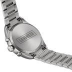 Tissot PR 100 Vuelta Chronograph Black Dial Silver Steel Strap Watch for Men - T150.417.11.051.01