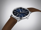 Tissot Chemin des Tourelles Automatic Powermatic 80 Blue Dial Brown Leather Strap Watch for Men - T139.407.16.041.00