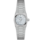 Tissot PRX Quartz Mother of Pearl Dial Silver Steel Strap Watch for Women - T137.010.11.111.00