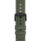 Tissot T Race Chronograph Black Dial Green Rubber Strap Watch for Men - T141.417.37.061.02