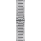 Tissot PRX Quartz Red Dial Silver Steel Strap Watch for Men - T137.410.11.421.00
