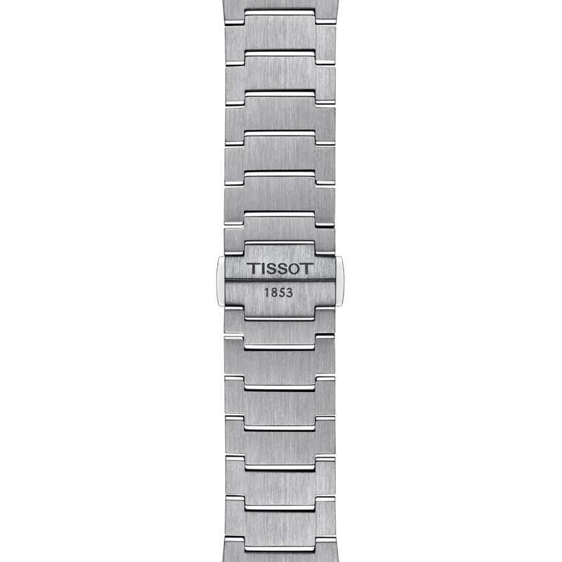 Tissot PRX Quartz Red Dial Silver Steel Strap Watch for Men - T137.410.11.421.00