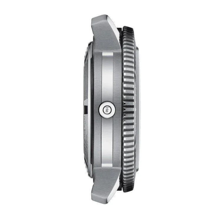 Tissot Seastar 2000 Professional Powermatic 80 Blue Dial Silver Steel Strap Watch for Men - T120.607.11.041.01