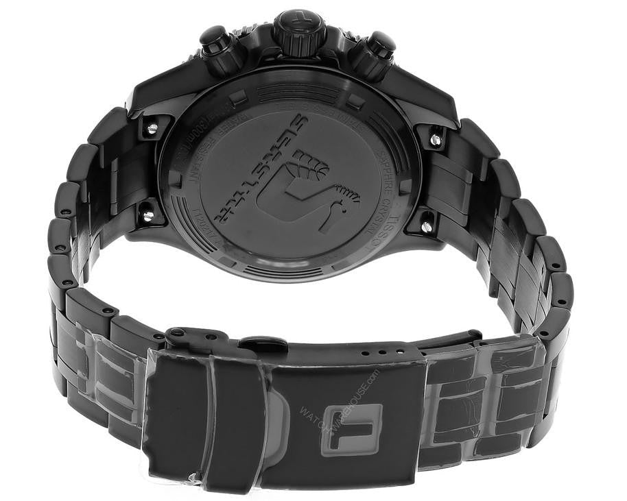 Tissot Seastar 1000 Chronograph Black Dial Black Steel Strap Watch for Men - T120.217.33.061.00
