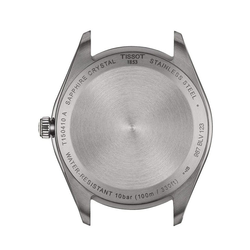 Tissot PR 100 Blue Dial Silver Steel Strap Watch for Men - T150.410.11.041.00