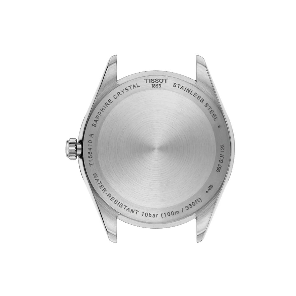 Tissot Ballade Quartz Green Dial Silver Steel Strap Watch for Men - T156.410.11.091.00